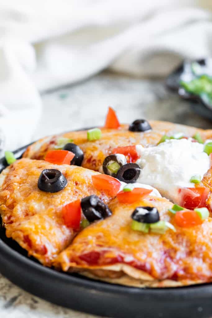 Air Fryer Mexican Pizza