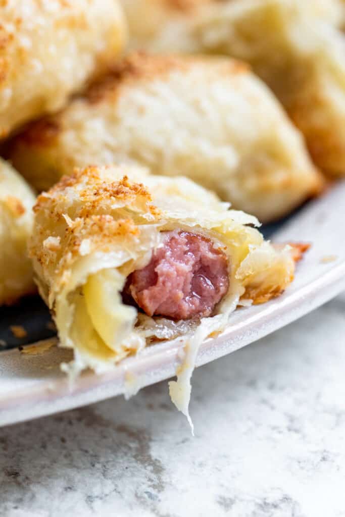 Puff Pastry Pigs in a Blanket
