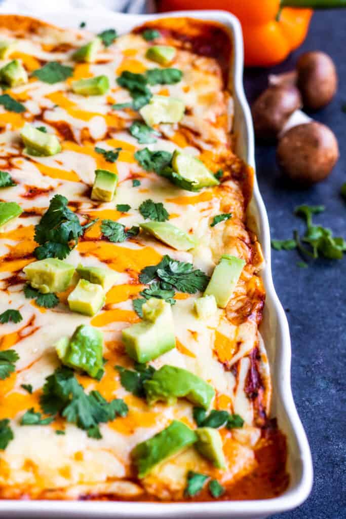 Vegetarian Mexican Lasagna