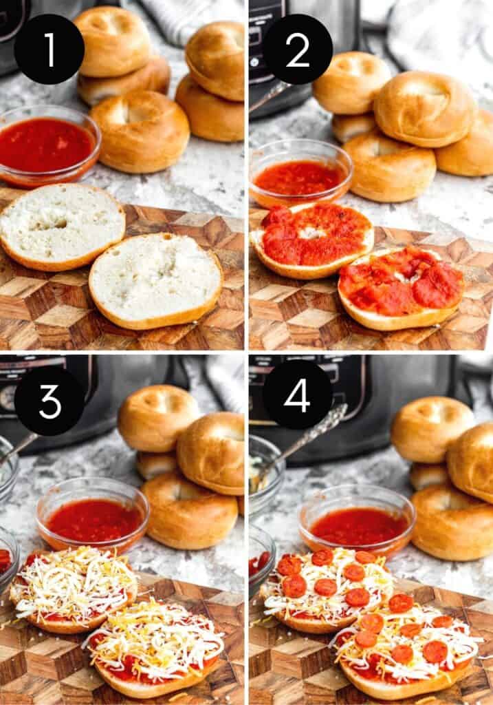 Homemade Air Fryer Bagel Bites Recipe