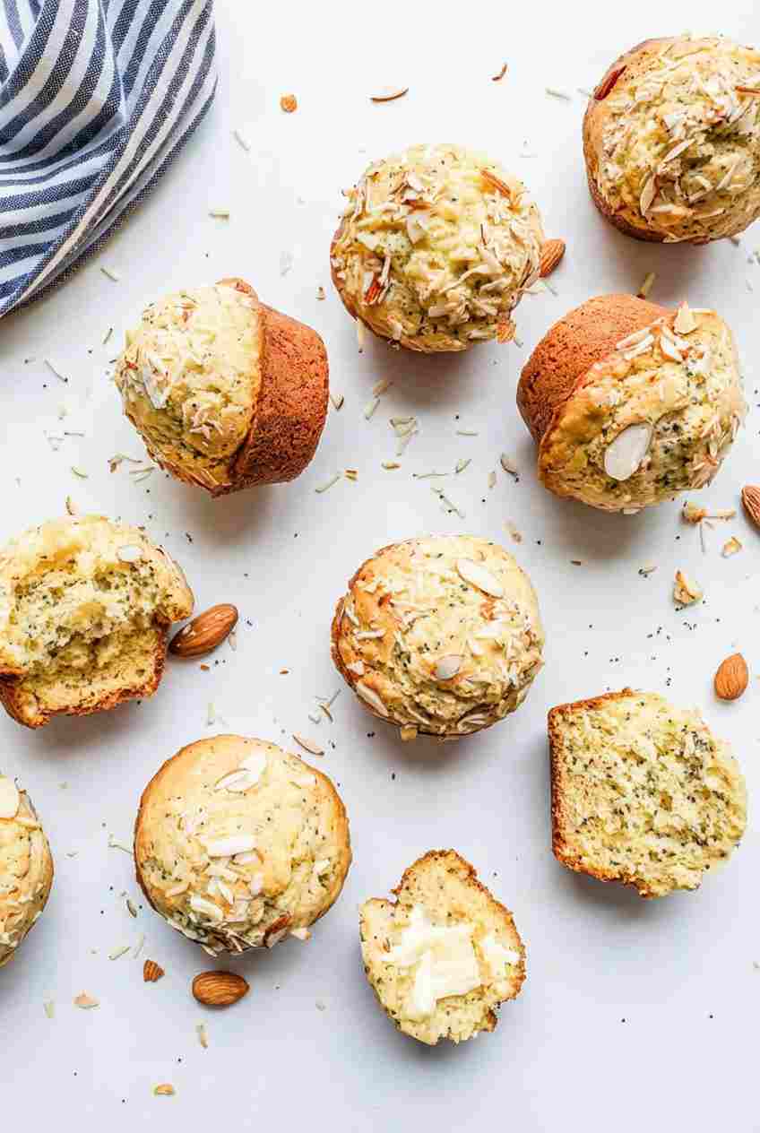 Almond Poppy Seed Muffins